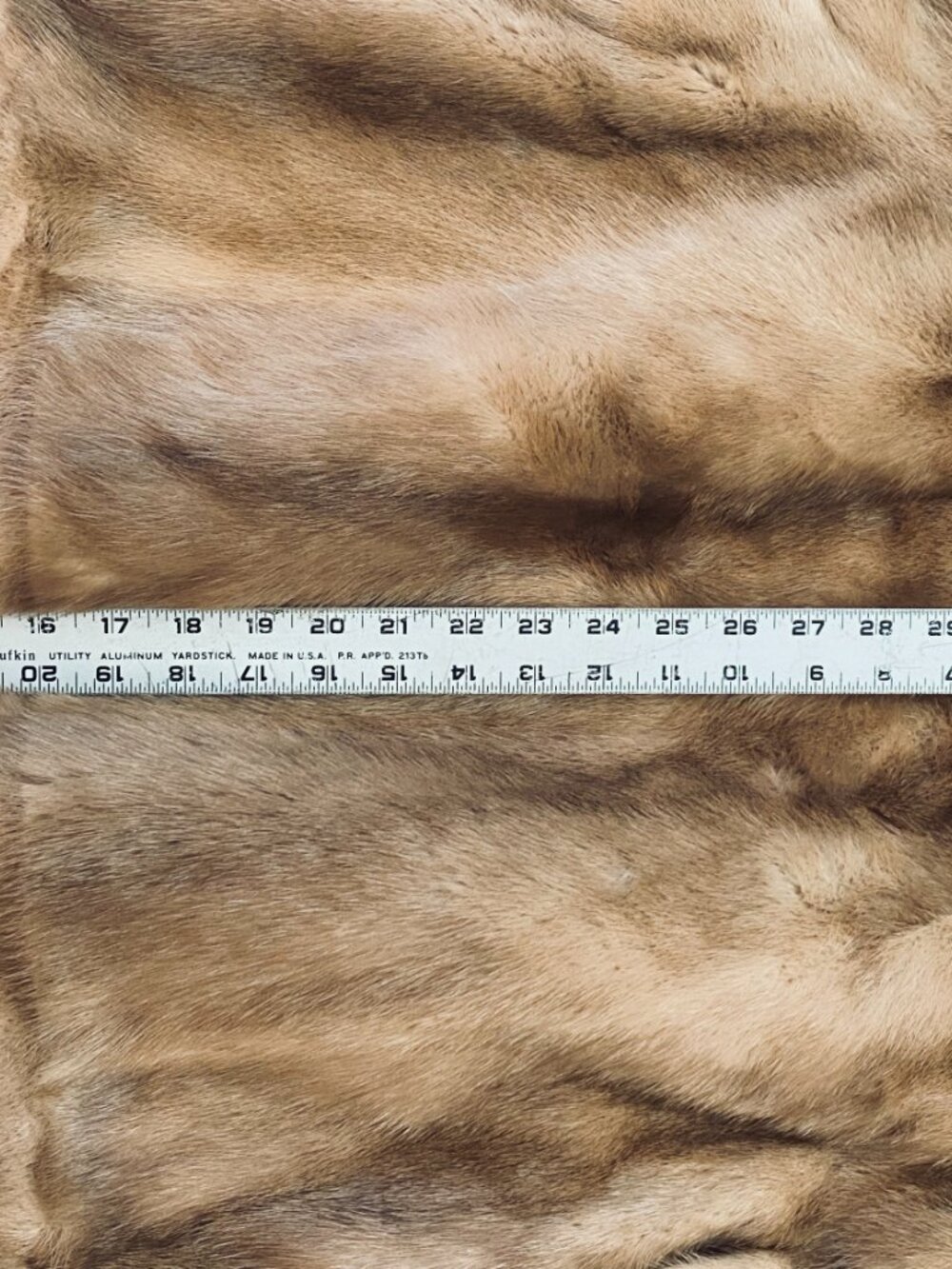 3-Pcs Vintage Autumn Haze Brand Emba Natural Brown Mink Fur Coat & Stole & Boa - Picture 7 of 17